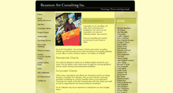 Desktop Screenshot of bezansonart.com
